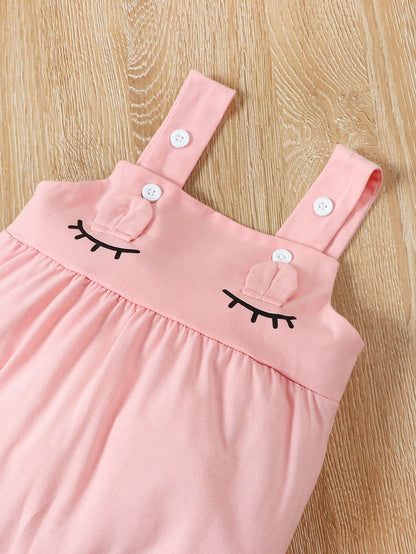 2-teiliges Baby Set mit Latzhose & Body – verspieltes Design