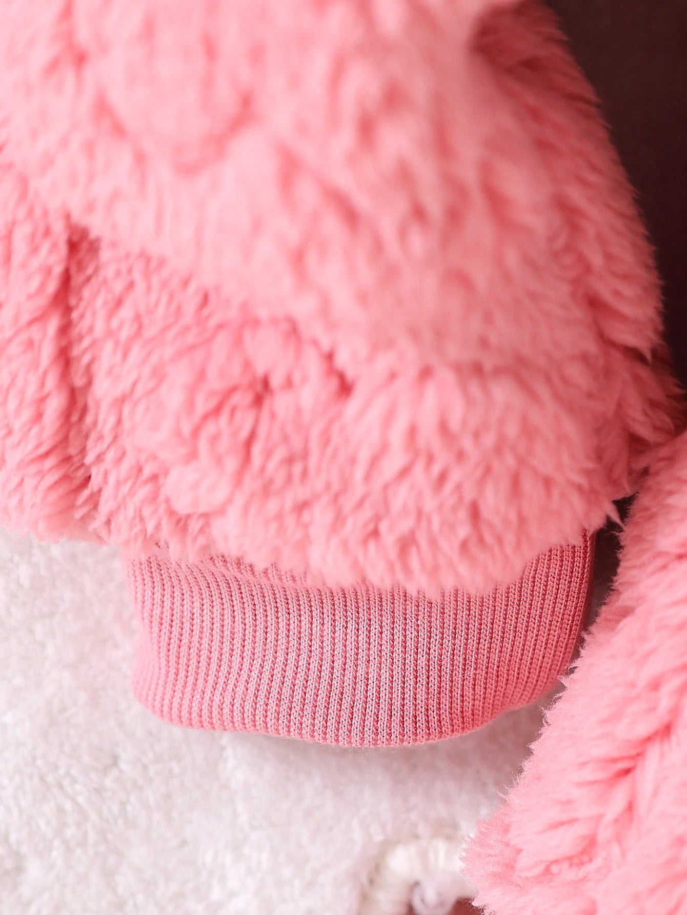 Kuscheliges Mädchen-Outfit aus Fleece mit Weste, Pullover & Hose