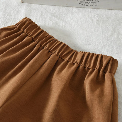Mädchen Sommer Set mit luftiger Bluse & weiter Hose