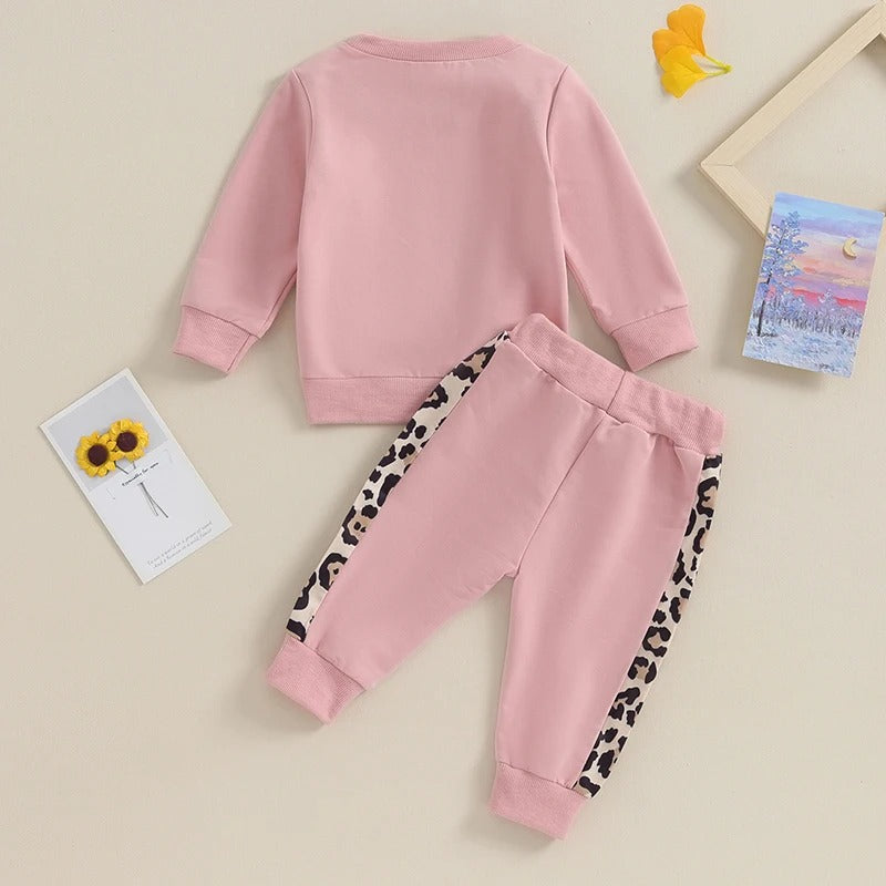 2-teiliges Sweat-Set „Mama’s Mini“ für Mädchen