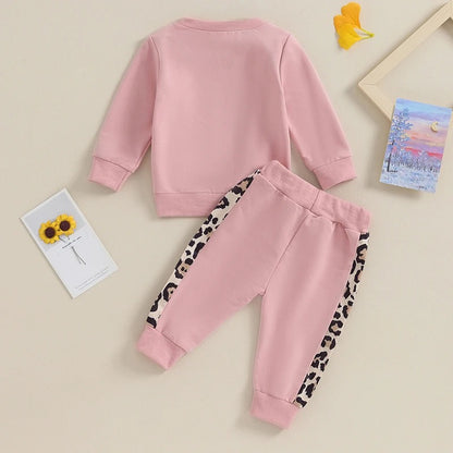 2-teiliges Sweat-Set „Mama’s Mini“ für Mädchen