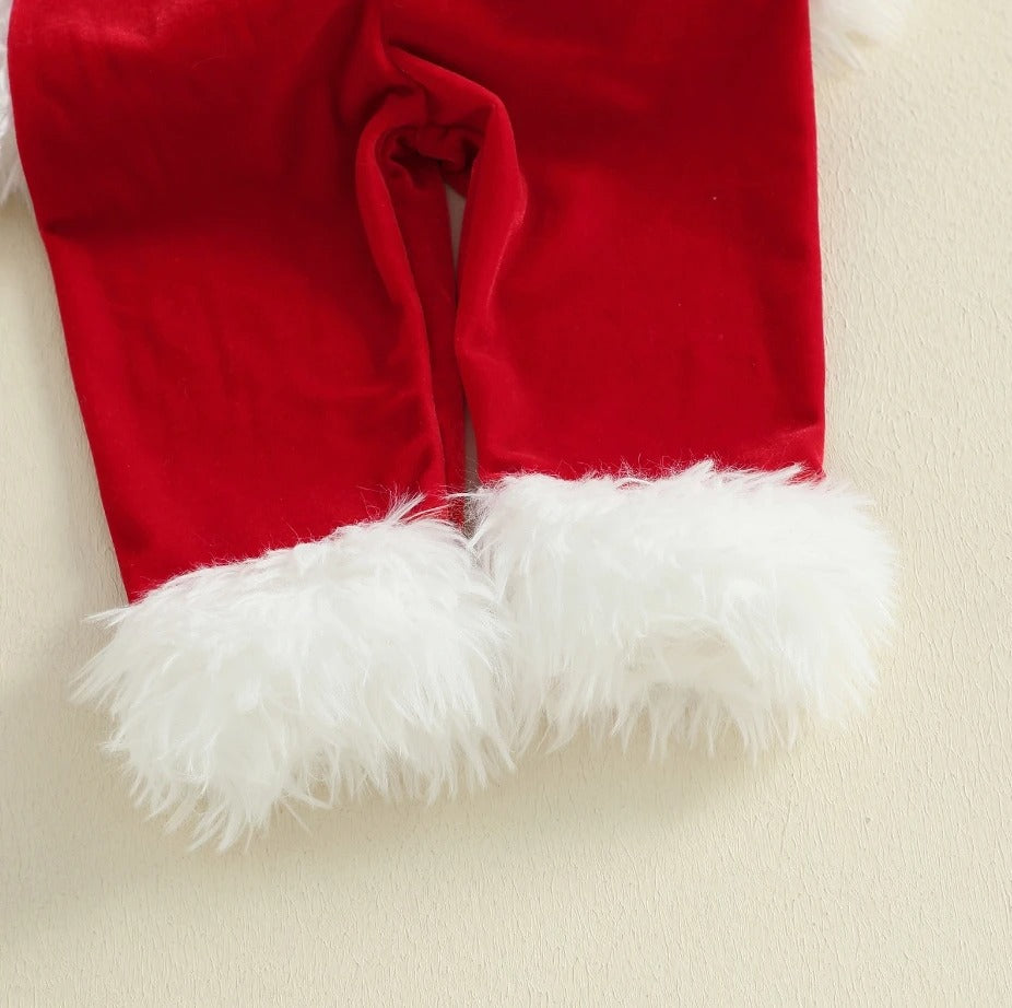 3-teiliges Weihnachtskostüm für Kinder – Jacke, Hose & Mütze