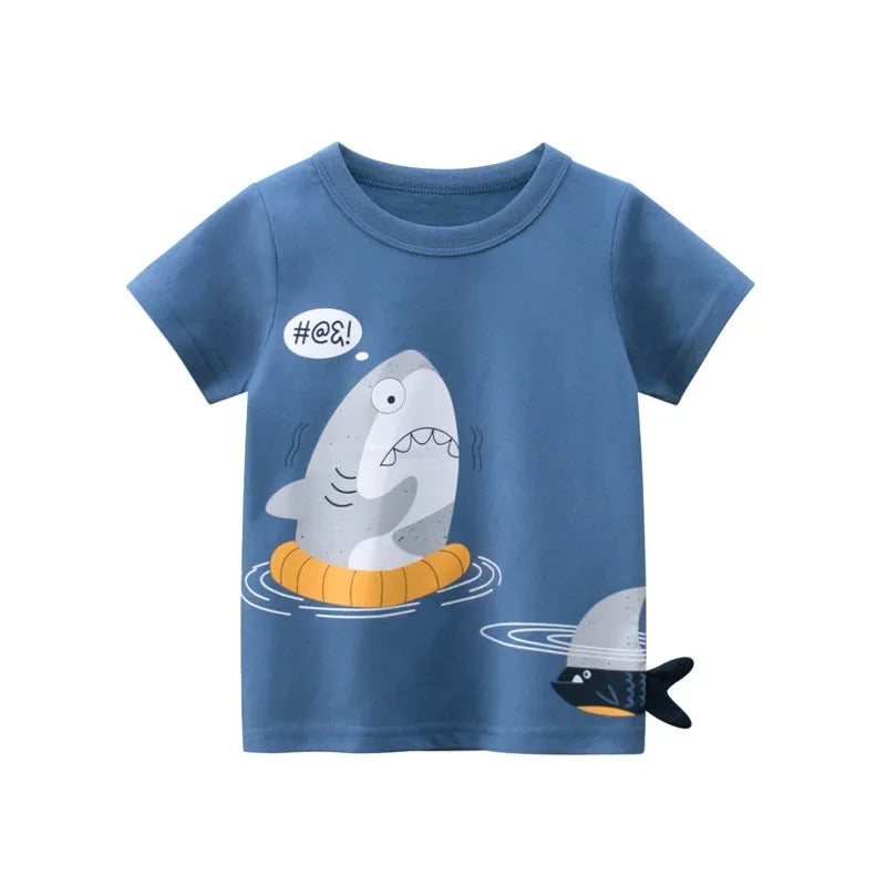 Kinder T-Shirts mit lustigen Designs