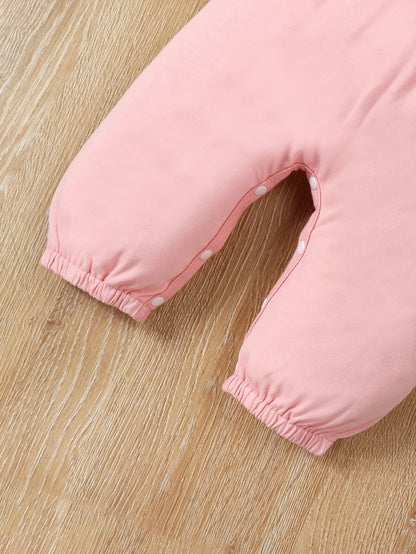 2-teiliges Baby Set mit Latzhose & Body – verspieltes Design