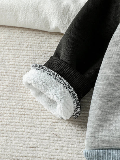 Zweiteiliges Fleece-Set „Racing Hero“ – Warmes Winter-Outfit für Jungen