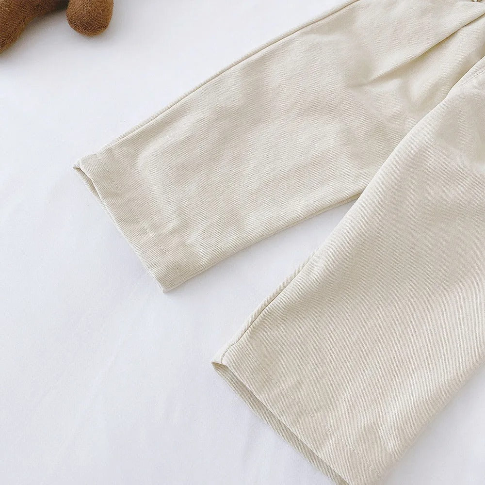 Kinderhose aus Baumwolle – Bequeme Stoffhose mit elastischem Bund