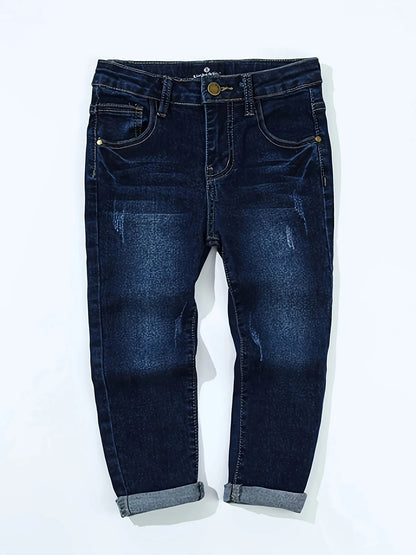 Kinder Jeans im Used-Look – Größen 92 bis 140