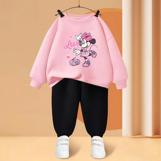 2-teiliges Mädchen Jogging-Set – Sweatshirt & Jogginghose