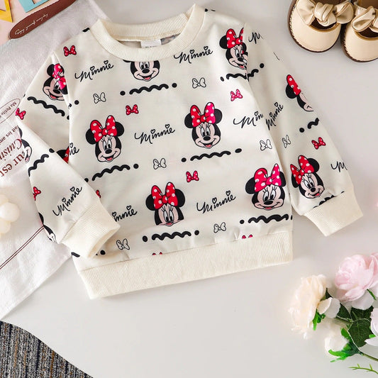 Mädchen Sweatshirt mit Print