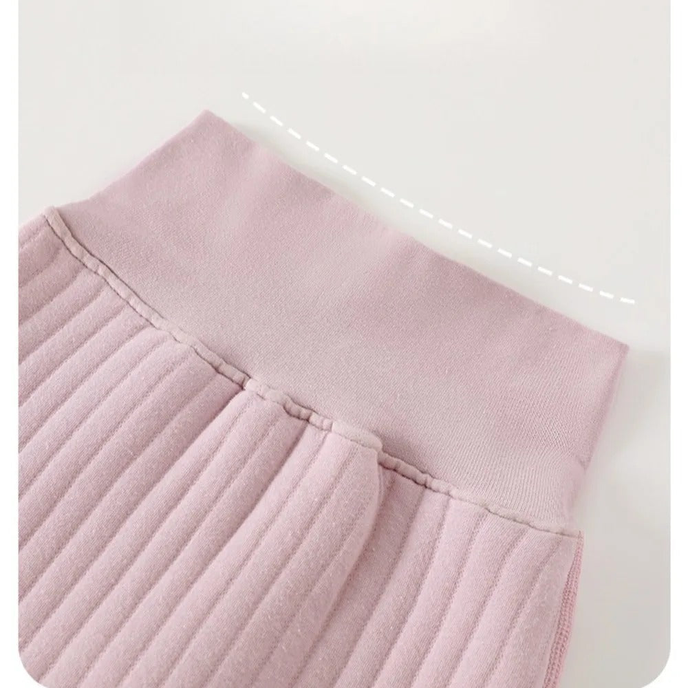 Kuscheliges 2-teiliges Set mit Tiermotiv & hohem Bund – warm, weich & hautfreundlich