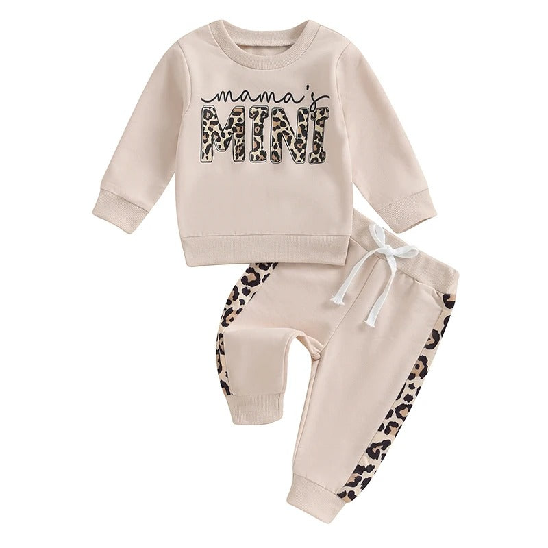 2-teiliges Sweat-Set „Mama’s Mini“ für Mädchen