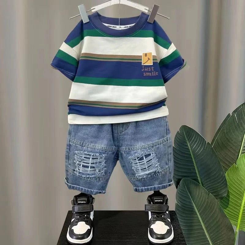 Stylisches 2-teiliges Kinder Set für Jungen