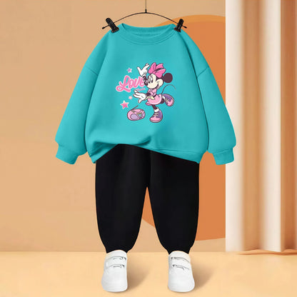 2-teiliges Mädchen Jogging-Set – Sweatshirt & Jogginghose