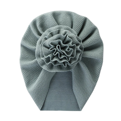 Baby Turban Mütze mit Blume