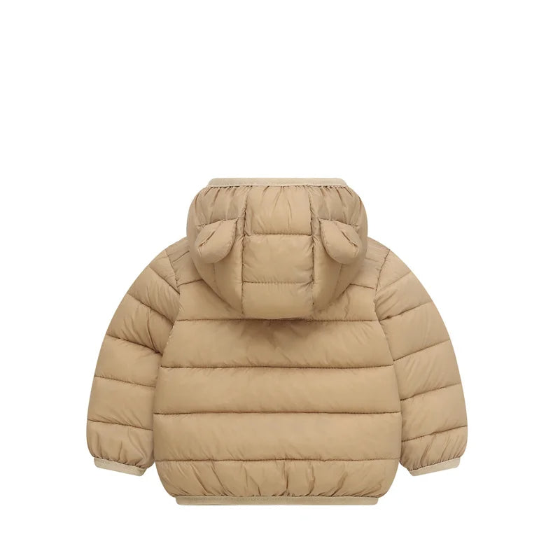 Kuschelige Bärenjacke für kleine Entdecker