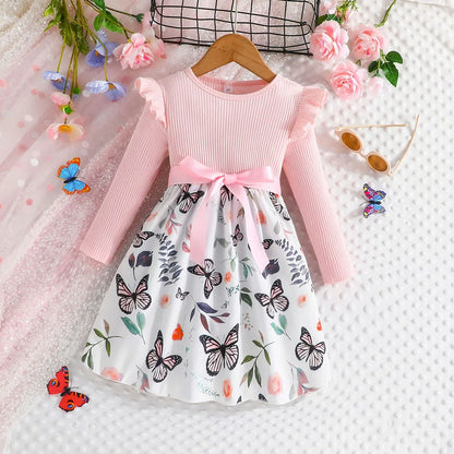 Schmetterlingstraum Kleid – Ein Hauch von Magie für kleine Entdeckerinnen