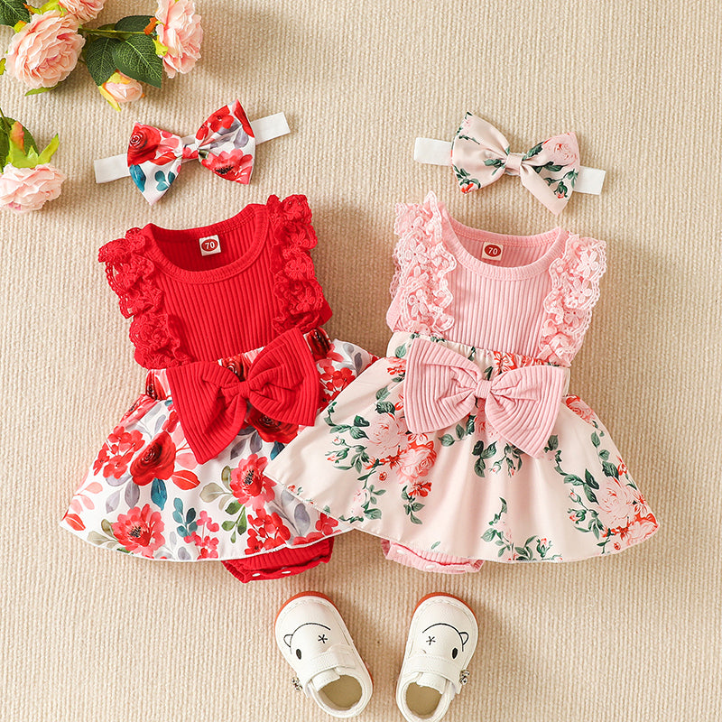 Babykleid „Blütenzauber“ – Süße, ausgefallene Babymode für Mädchen