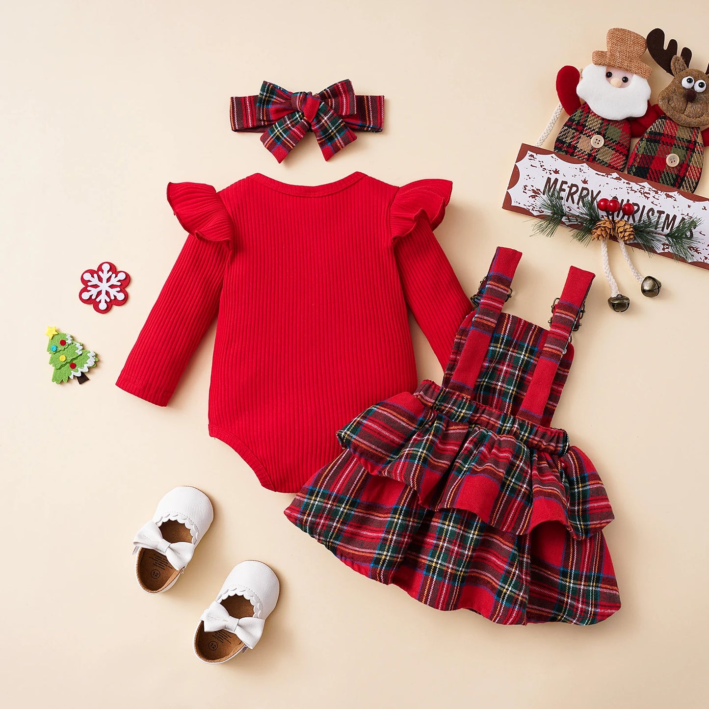 Festliches Baby-Set "Kleine Weihnachtsfreude"