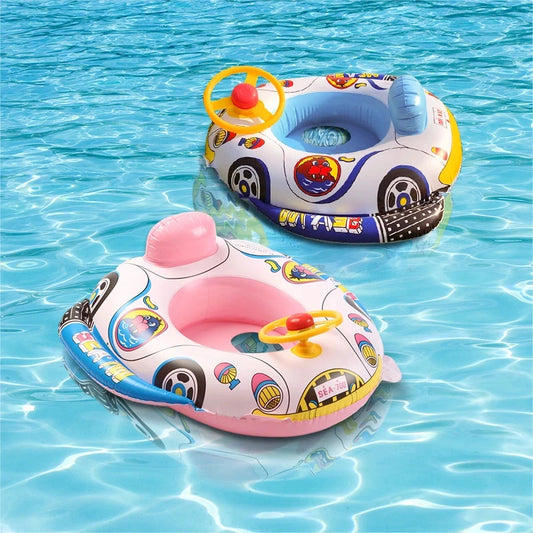 Kinder-Schwimmring „Auto-Abenteuer“ – Sicherer Badespaß für kleine Entdecker