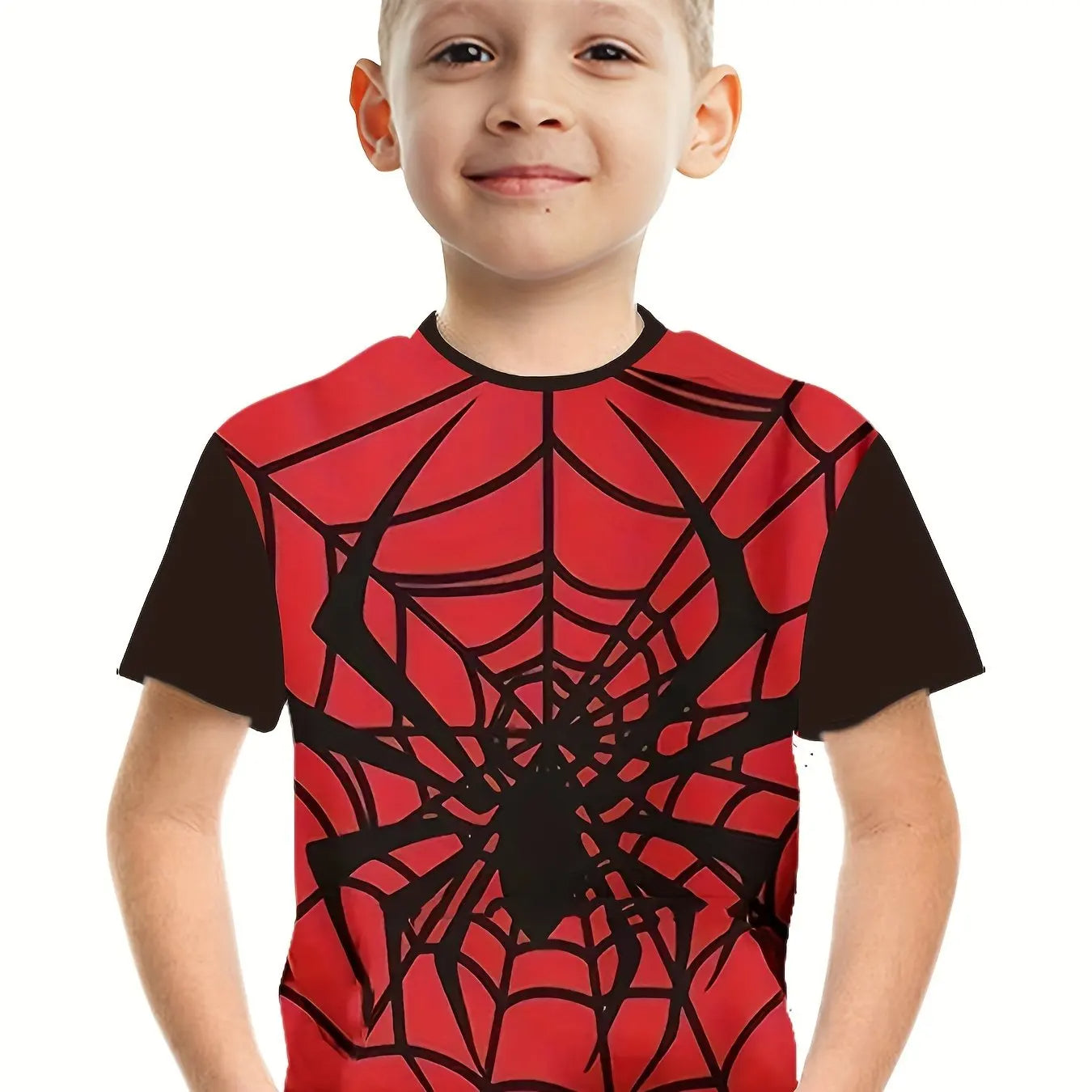 T-Shirt für Jungen 3D Spinne