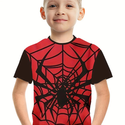 T-Shirt für Jungen 3D Spinne