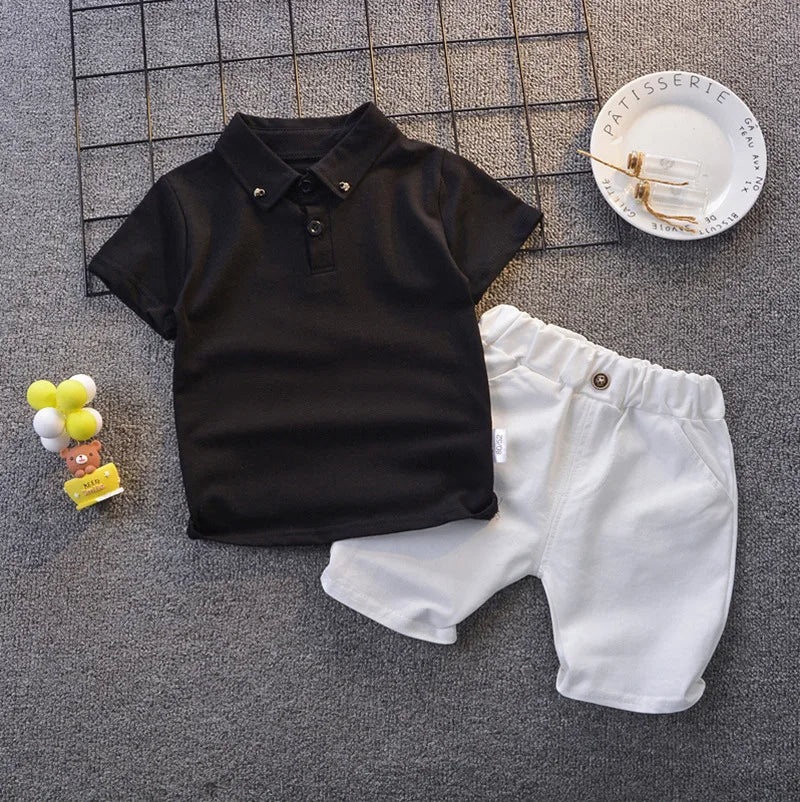 Elegantes Polo-Set für kleine Entdecker