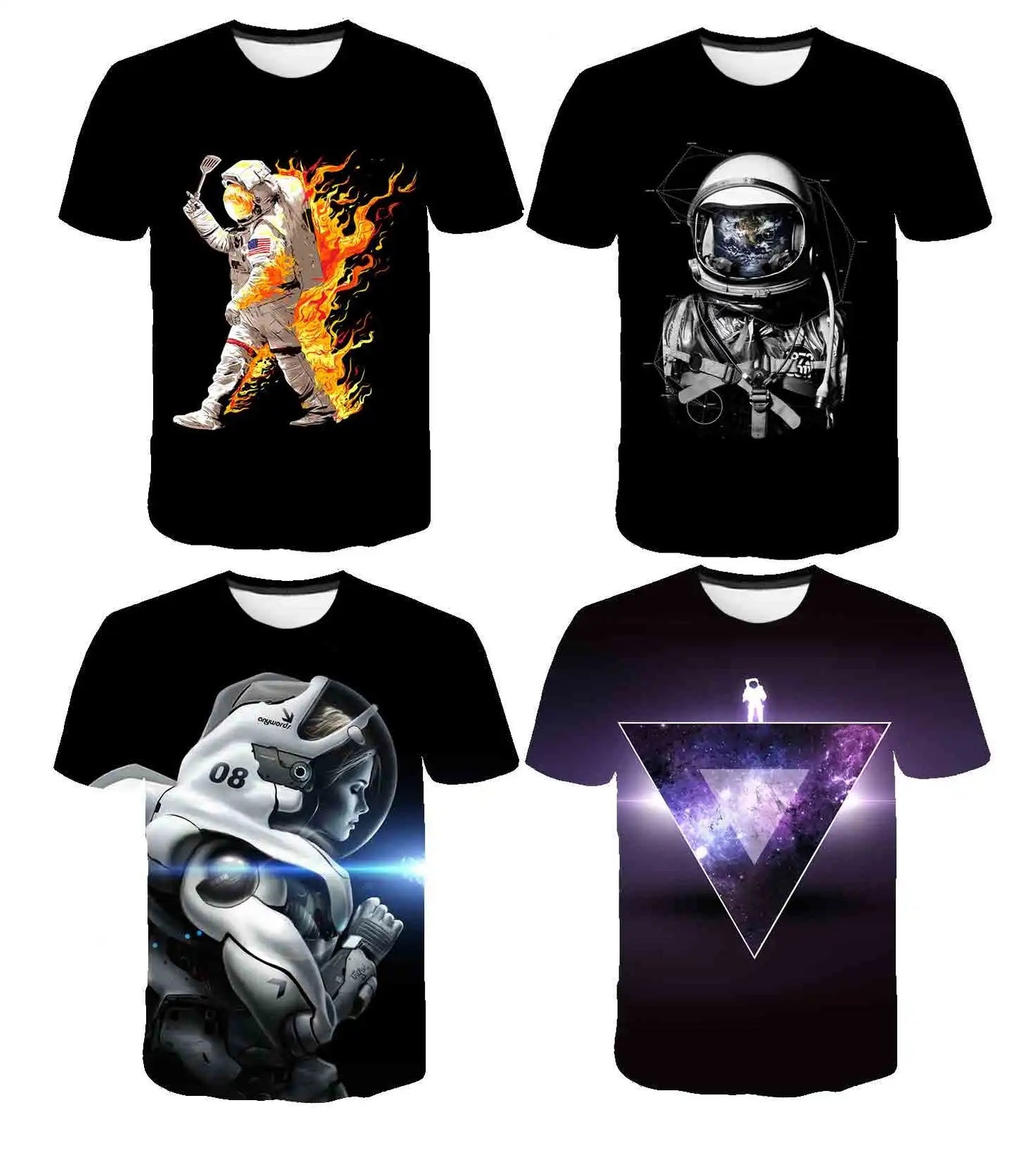 Weltraumdesign T-Shirts