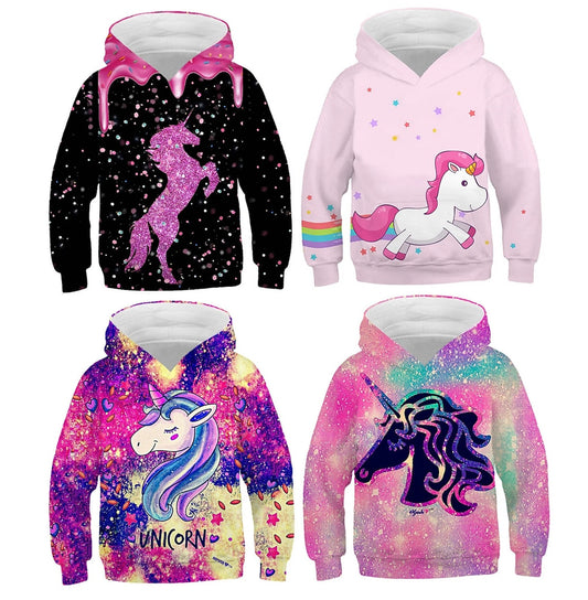 Magische Einhorn-Hoodies für Kinder