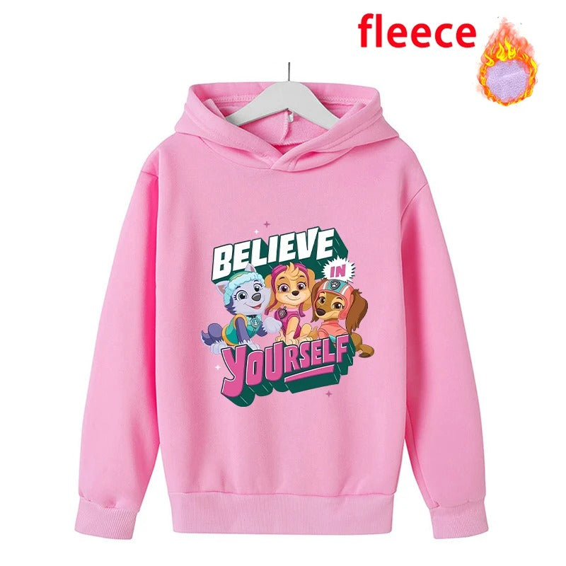 Kuschelweicher Kinder-Hoodie "Abenteuerfreunde"