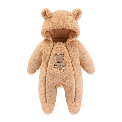 Kuscheliger Tier-Overall für Babys – Der perfekte Begleiter für kalte Tage