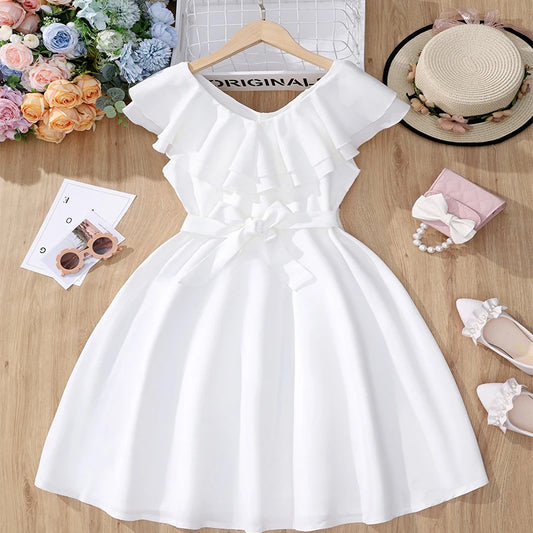 Traumhaftes Rüschenkleid "Emma" – Eleganz für Mädchen