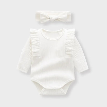 Kuschelweicher Rüschen-Body von Modern Kid