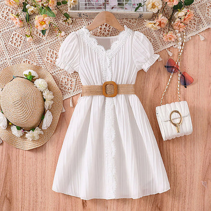 Traumhaftes Spitzenkleid "Lilly" für kleine Prinzessinnen