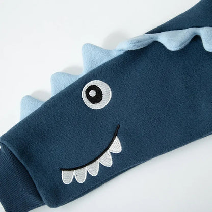 Kuscheliges Sweatshirt mit Dinosaurier-Design für Jungen